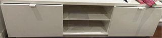 Mueble TV BYAS Ikea Blanco