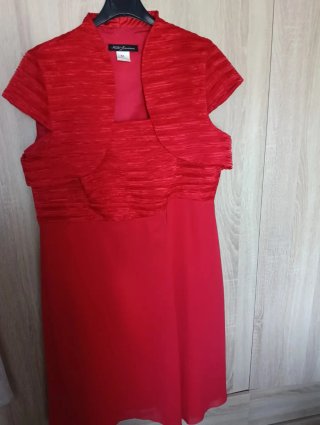 Vestido mujer rojo Nati J. talla 54