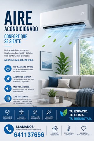 VENTA E INSTALACIÓN DE AIRE ACONDICIONADO