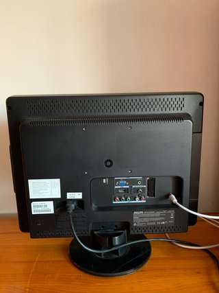 Monitor TV Philips 190TW Negro