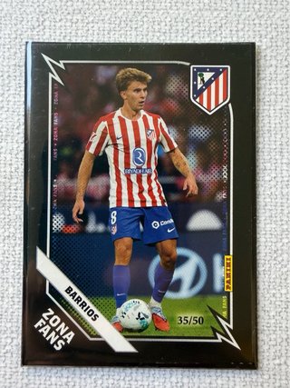 Cartas Panini Atlético de Madrid 2025-26