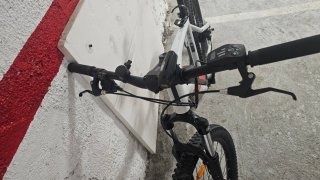 Bicicleta Eléctrica Blanca