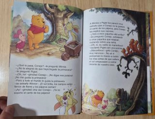 Clásico cuento Disney."Winnie un sueño reparador".