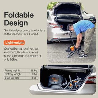 Scooter movilidad Super Handy Passport Plegable
