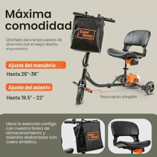 Scooter movilidad Super Handy Passport Plegable