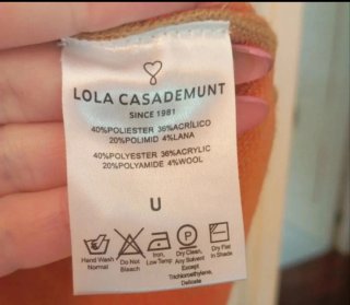 Capa Punto Lola Casademunt  +regalo jersey