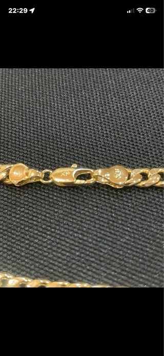 Cadena de  Oro laminado 14K
