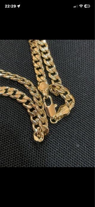 Cadena de  Oro laminado 14K