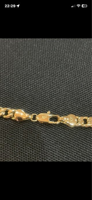 Cadena de  Oro laminado 14K