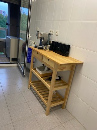 Carrito Auxiliar Cocina IKEA Madera