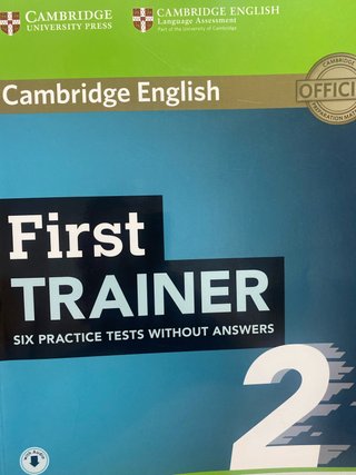 First Trainer 2. Six Practice. Tests without an...