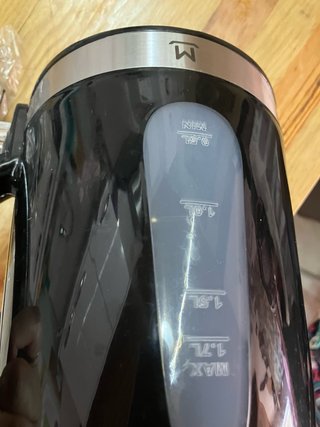 Hervidor de agua negro 1.7L