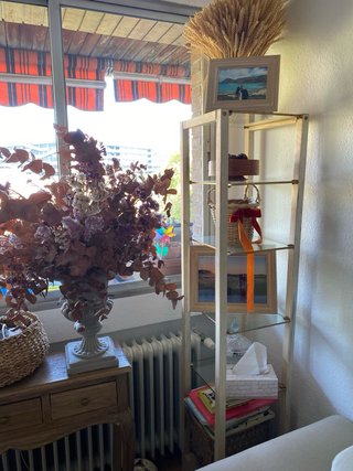 Vetrine in legno con specchio