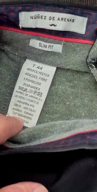 Pantalón negro marca Núñez de Arenas talla 40
