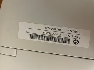 Impresora HP DeskJet 3752 Roja y Blanca