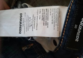 Jeans DSQUARED2 donna blu