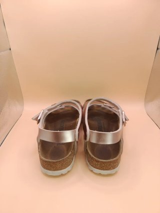 Sandalias Birkenstock Rosa/Plata