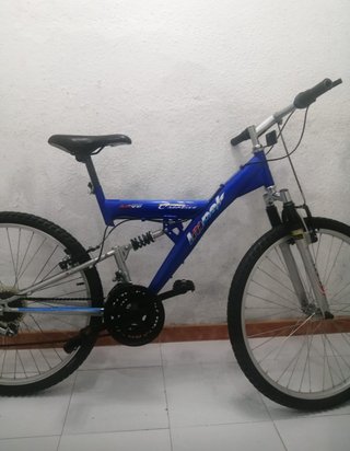 Bicicleta Montaña Rodado 26 Azul