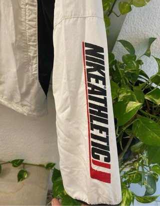 Chaqueta Nike Vintage Blanca y Negra