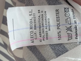 Blusa Aleco Moda  rayas S