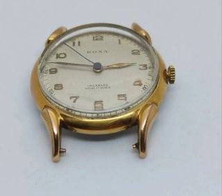 Reloj Rona Ancre 17 Rubíes Dorado Hombre
