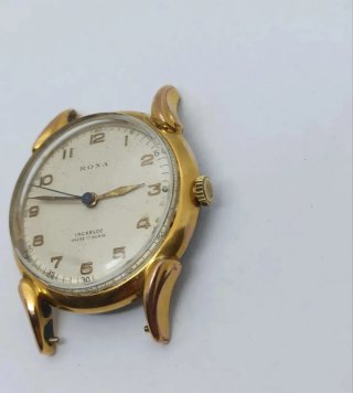 Reloj Rona Ancre 17 Rubíes Dorado Hombre