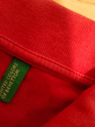 Polo United Colors of Benetton Rojo Talla M