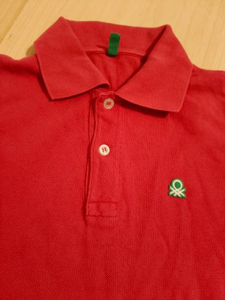 Polo United Colors of Benetton Rojo Talla M