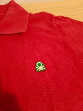 Polo United Colors of Benetton Rojo Talla M