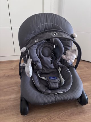 Hamaca bebé Chicco gris