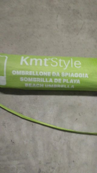 Sombrilla de playa muy grande 2, 4 0 diámetro