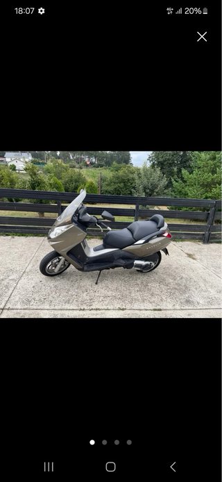 Peugeot Satelis 400 Maxi Scooter Beige/Gris