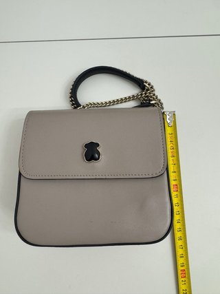 Bolso Tous Motif Gris y Negro