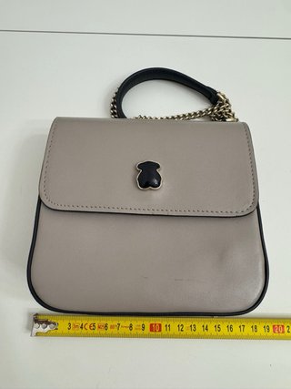 Bolso Tous Motif Gris y Negro