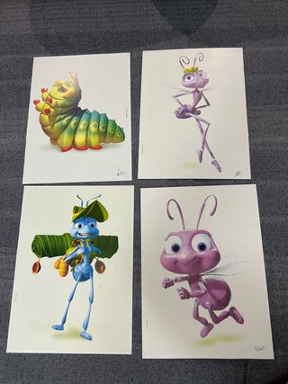 Láminas Película Bichos Disney Pixar