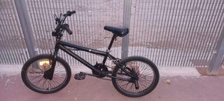 Bicicleta estilo tipo bmx