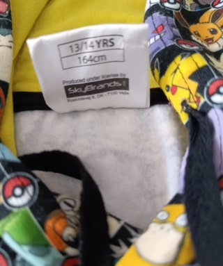 Sudadera Pokémon 13-14 años