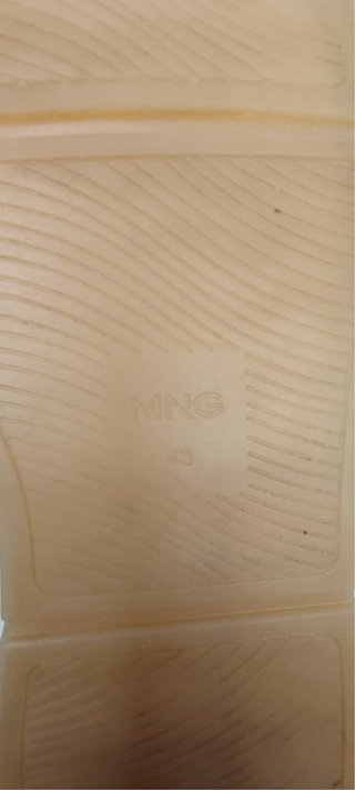 Mocasines Mango Piel Serraje Beige