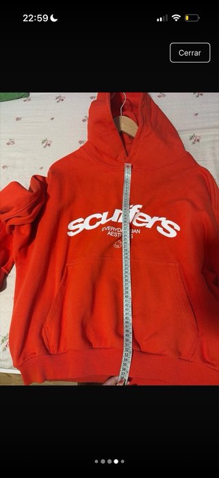 Sudadera Scuffers Naranja