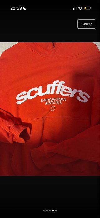 Sudadera Scuffers Naranja