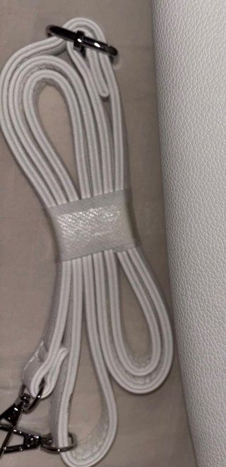 Bolso blanco piel sintética Rifle