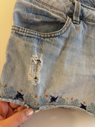 Shorts vaqueros mini Pull&Bear Talla 38