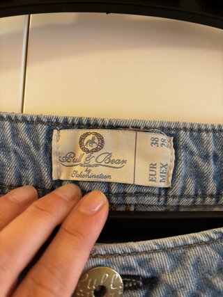 Shorts vaqueros mini Pull&Bear Talla 38