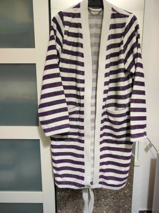 Albornoz Women'secret Talla Única Rayas