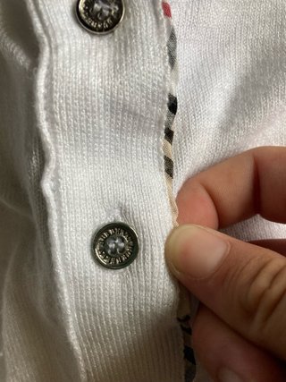 Cárdigan Burberry Blanco