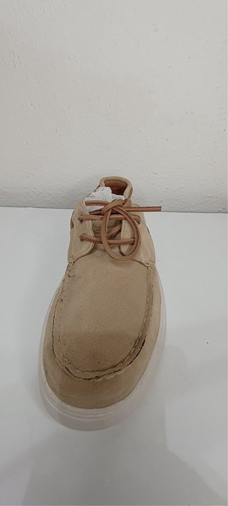 Zapatos náuticos Mango Beige Casual