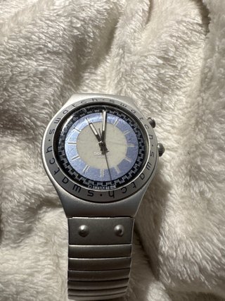 Orologio Swatch Irony in alluminio V8 vintage 1999