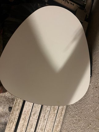Silla blanca comedor todo madera