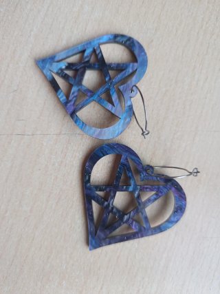 Pendientes Corazón / Pentagrama