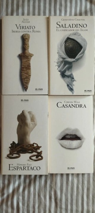 Colección de 40 libros de Novela Histórica
